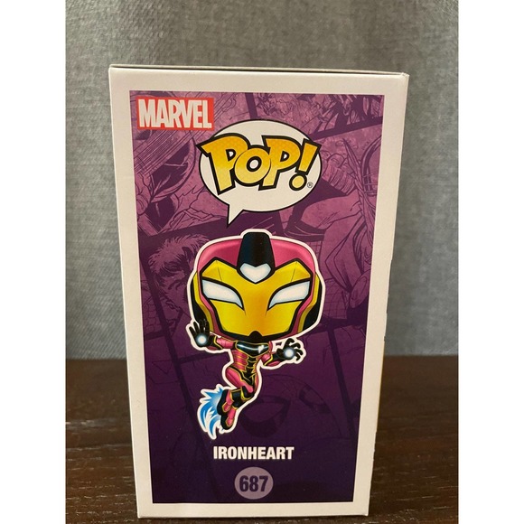 Funko Pop Marvel Ironheart #687 PIAB - Picture 4 of 6